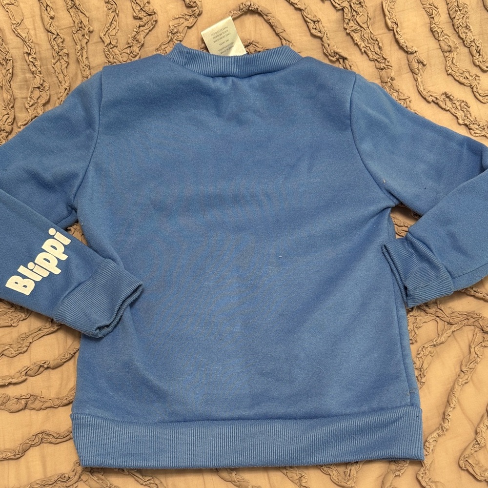 Blue Kids blippi Sweatshirt - Picture 6 of 6